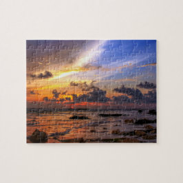 Sonnenuntergang am Strand