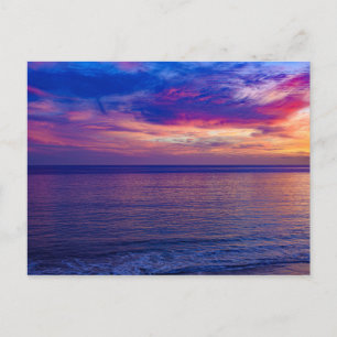 Sonnenuntergang am Strand 2 Postkarten