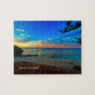 Sonnenuntergang am Strand, Rottnest Island, Austra