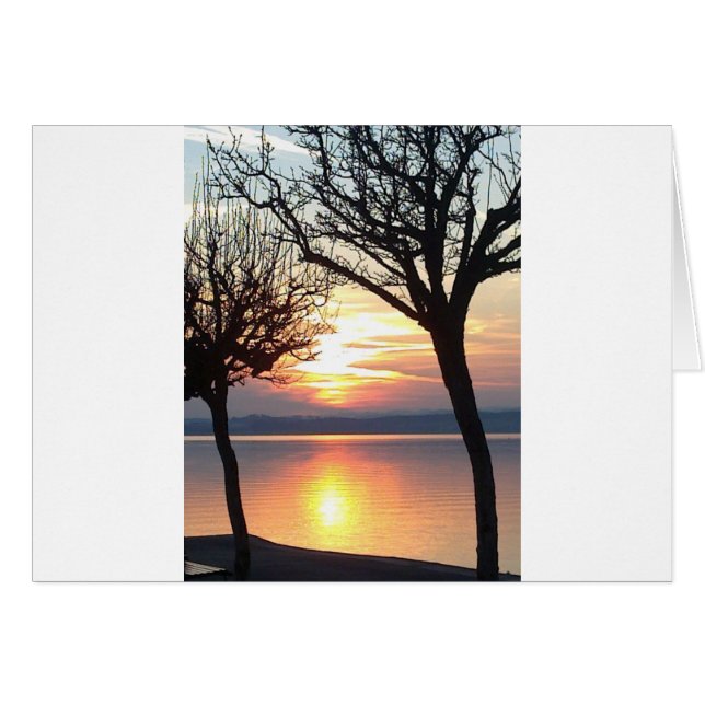 Sonnenuntergang am Voir (Devant horizontal)