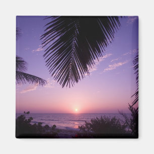 Sonnenuntergang am West End, Cayman Brac, Cayman I Magnet