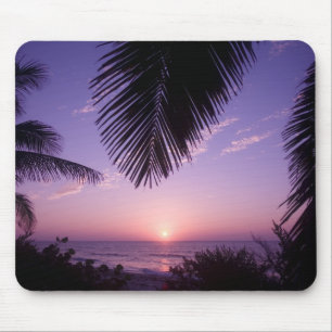 Sonnenuntergang am West End, Cayman Brac, Cayman I Mousepad
