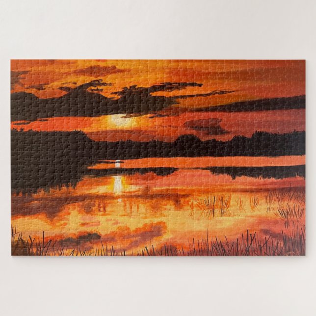 Sonnenuntergang an den Everglades, von Gary Poling (Horizontal)