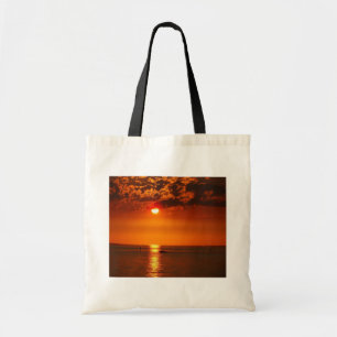 Sonnenuntergang an der Bodensee-Taschen-Tasche Tragetasche