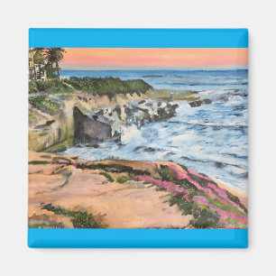 Sonnenuntergang an der Cove La Jolla Magnet