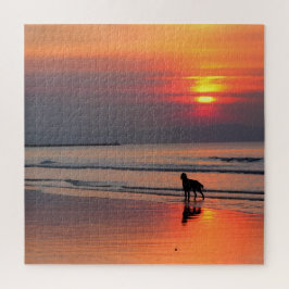 Sonnenuntergang an der Irischen See - 20x20 - 676 