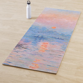 Sonnenuntergang an der Seine-Claude Monet Yogamatte