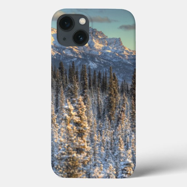 Sonnenuntergang auf Berg-Gefährten Case-Mate iPhone Hülle (Rückseite)