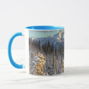 Sonnenuntergang auf Berg-Gefährten Tasse