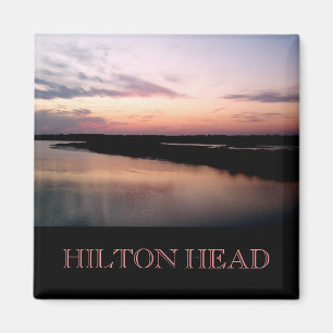 Sonnenuntergang auf Broad Creek Magnet