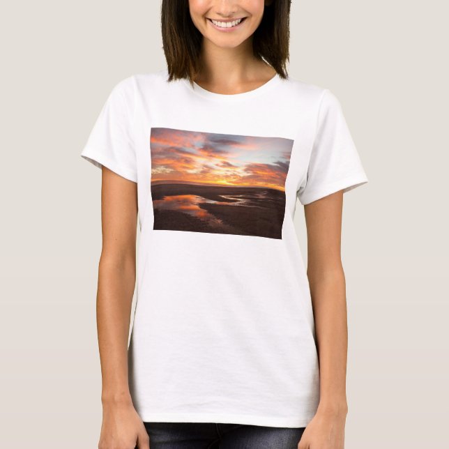 Sonnenuntergang auf dem Meer von Cortez T-Shirt (Vorderseite)
