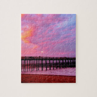 Sonnenuntergang auf dem Pier