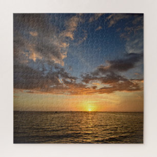 Sonnenuntergang auf dem Wasser - 20x20 - 676 pc