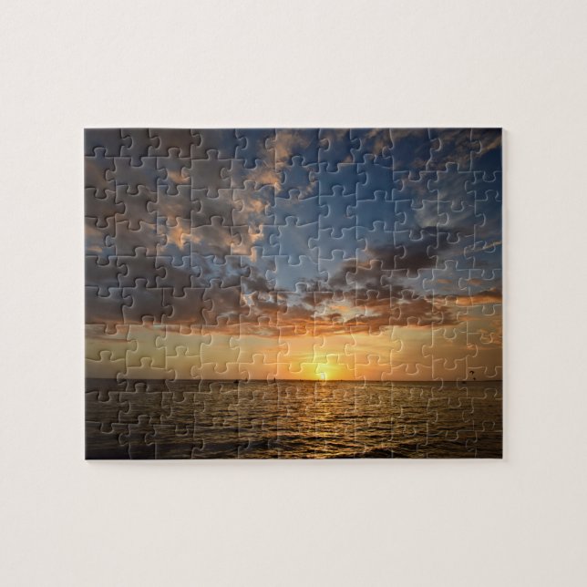 Sonnenuntergang auf dem Wasser - 8x10 - 110 pc (Horizontal)