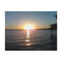 Sonnenuntergang auf der Bayou