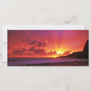 Sonnenuntergang auf der Insel