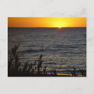 Sonnenuntergang auf der Insel Rottnest Postkarte