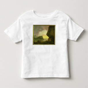Sonnenuntergang auf der Küste nahe Neapel, Kleinkind T-shirt