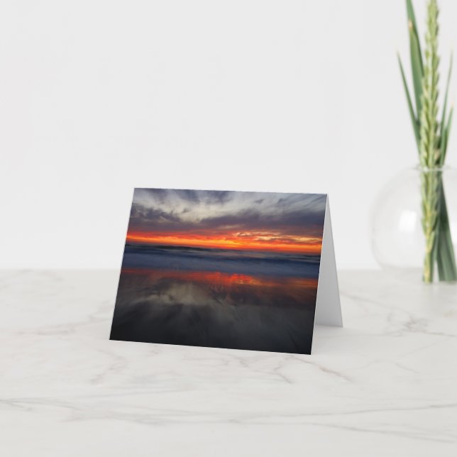 Sonnenuntergang auf Salz-Nebenfluss Karte (Vorderseite)
