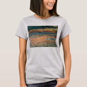 Sonnenuntergang auf See durch Pierre Renoir, Vinta T-Shirt