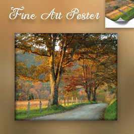 Sonnenuntergang auf Sparks Lane Poster