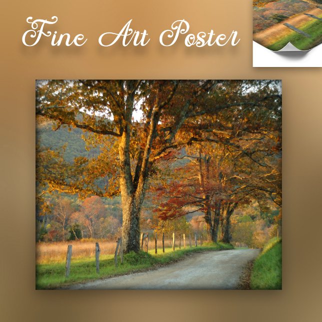 Sonnenuntergang auf Sparks Lane Poster (Von Creator hochgeladen)