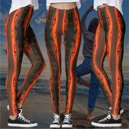 Sonnenuntergang Auge 2106 Leggings