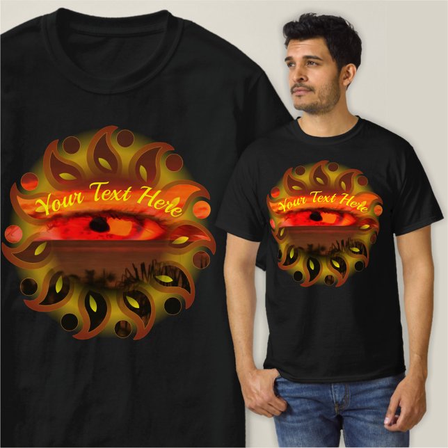 Sonnenuntergang Auge 2106 T-Shirt (Von Creator hochgeladen)