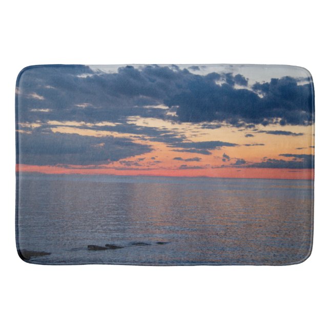 Sonnenuntergang Badematte (Vorderseite)