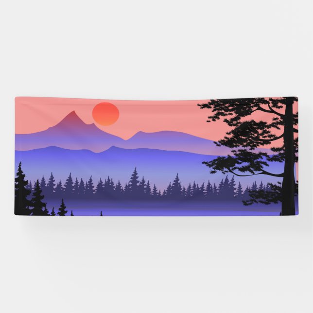 Sonnenuntergang Banner (Horizontal)