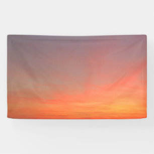 Sonnenuntergang-Banner Banner