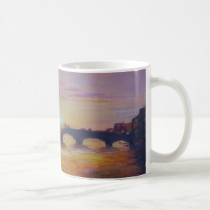 Sonnenuntergang bei Ponte Vecchio Kaffeetasse
