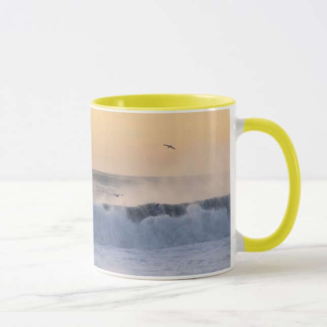 Sonnenuntergang bei Rockaway Tasse (Rechts)