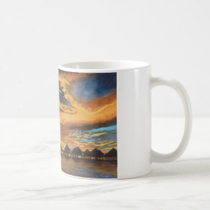 Sonnenuntergang Bora Bora Kaffeetasse