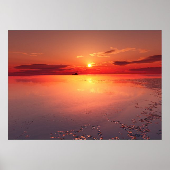 Sonnenuntergang: Brenneis Poster (Vorne)