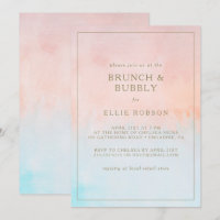 Sonnenuntergang Brunch und Brauchdusche