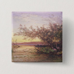 Sonnenuntergang, Camargue Button