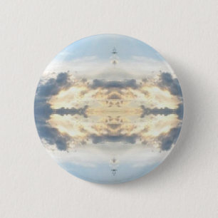 Sonnenuntergang-Collagen-gefärbte Krawatte Button