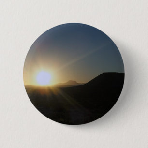 Sonnenuntergang der Wüste. Button