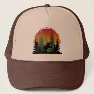 Sonnenuntergang Elefant Natur Landschaft Truckerkappe