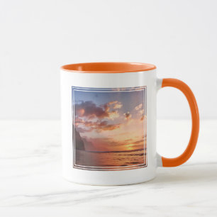 Sonnenuntergang entlang der Küste von Kauai Tasse