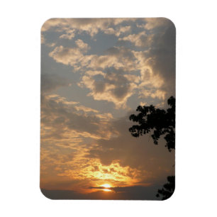 Sonnenuntergang-erstklassiger flexibler Magnet