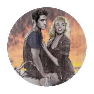 Sonnenuntergang-Fahrt Schneidebrett