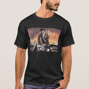 Sonnenuntergang-Fahrt T-Shirt