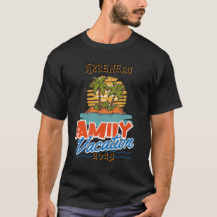 Sonnenuntergang Familie Kreuzfahrt PERSONALISIEREN T-Shirt
