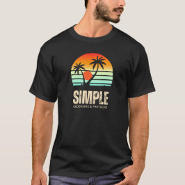Sonnenuntergang farbenfroh T-Shirt