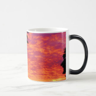 Sonnenuntergang-Farbverwandelnde Tasse
