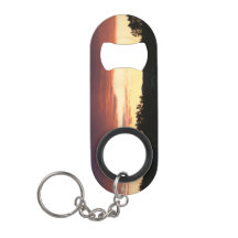 Sonnenuntergang-Flaschen-Öffner