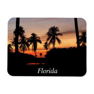 Sonnenuntergang Florida Magnet