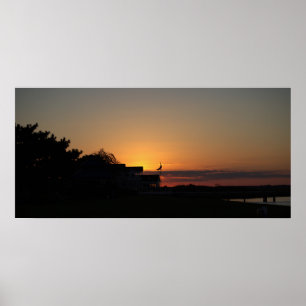 Sonnenuntergang Foto Poster
